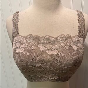 Soma Lace Underwire Cami Bra Size 34DD